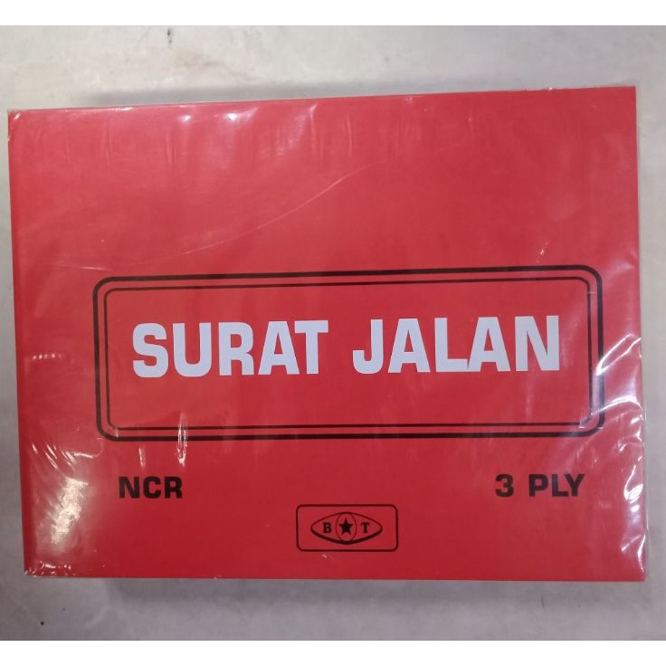

Ready Stock Nota Surat Jalan BOT 3 Play (1pcs) Terkini