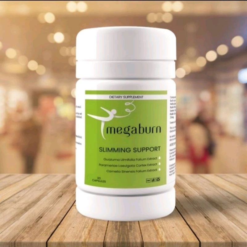 Megaburn Slimming support obat diet herbal asli