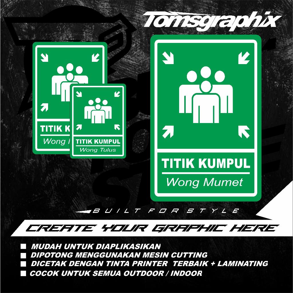 

STIKER TITIK KUMPUL WONG MUMET , WONG TULUS , DEKENGANE PUSAT SIAP UNTUK DITEMPEL OUTDOOR