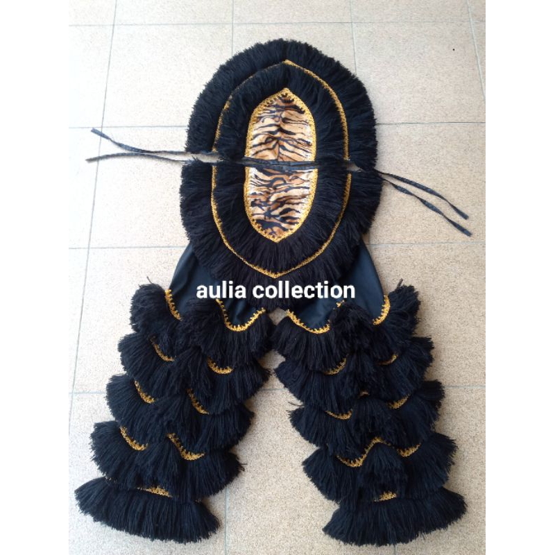 celana/sual barongan ukuran dewasa warna hitam