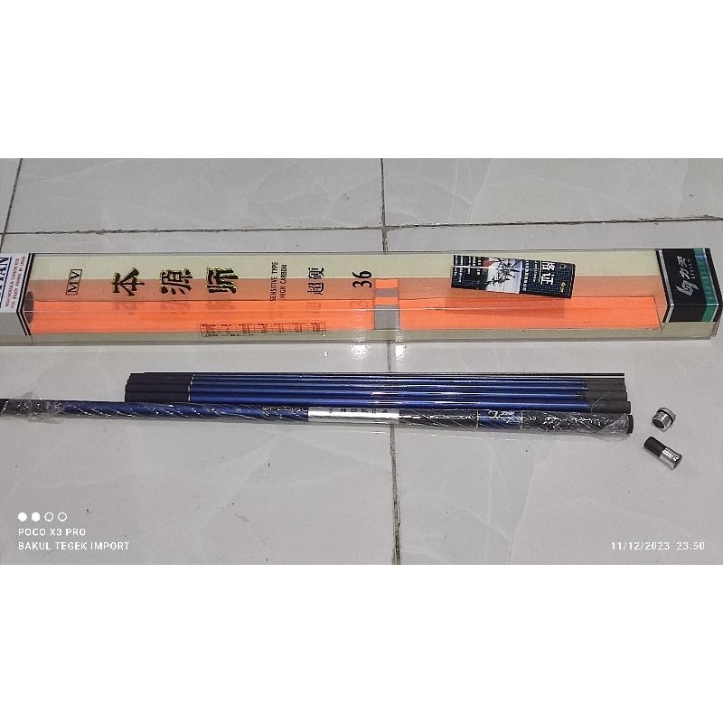 tegek litian mv special blue ruas 60cm