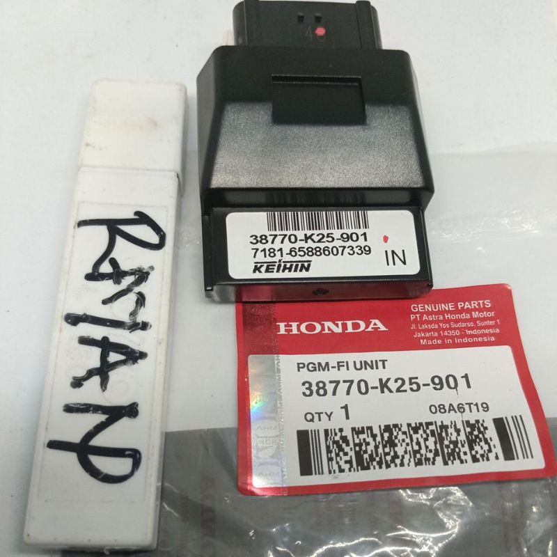 ECU ECM K25 BEAT FI BEAT FI BEAT FI SCOOPY FI