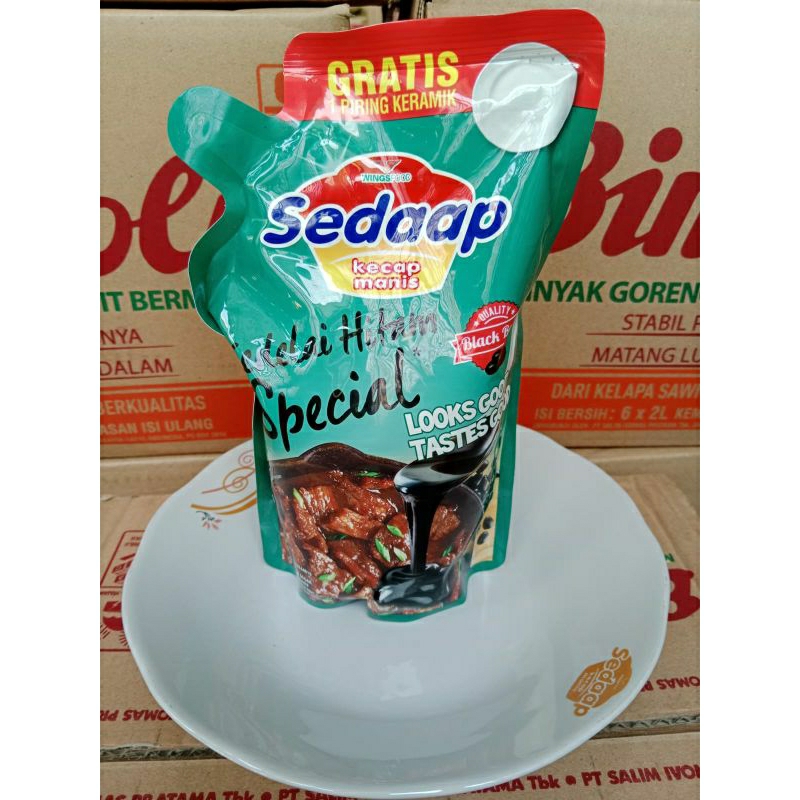 

Kecap Sedap 550ml Free piring keramik dan bable wrab