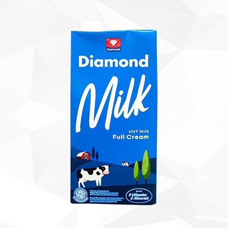 

Ready Diamond Susu UHT Full Cream 1000ml ➠☇☆✶