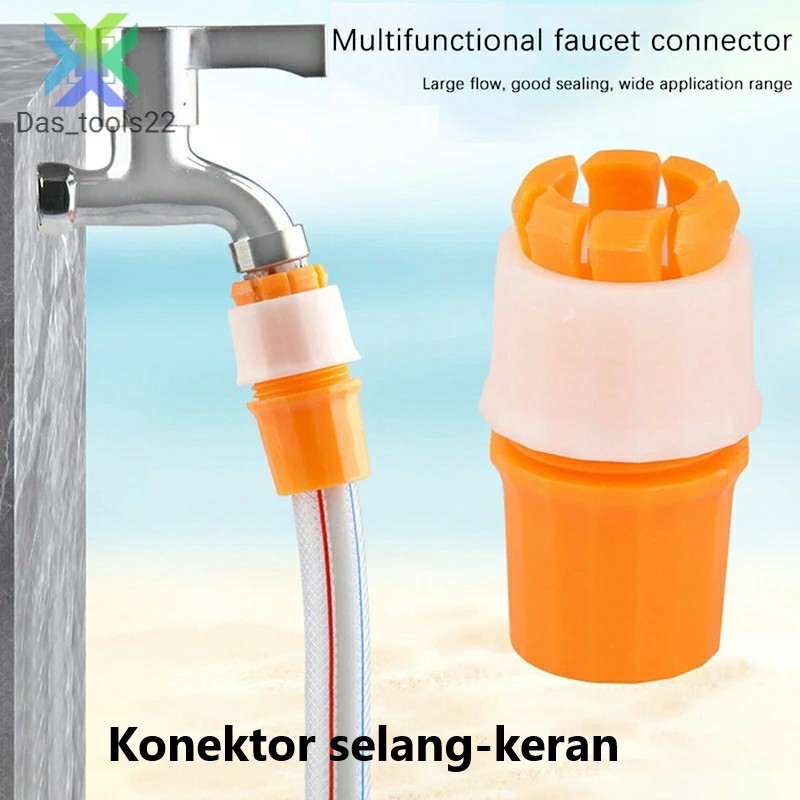 Konektor clamp Selang Air Sambungan Selang Keran Air Fleksibel Anti Panas