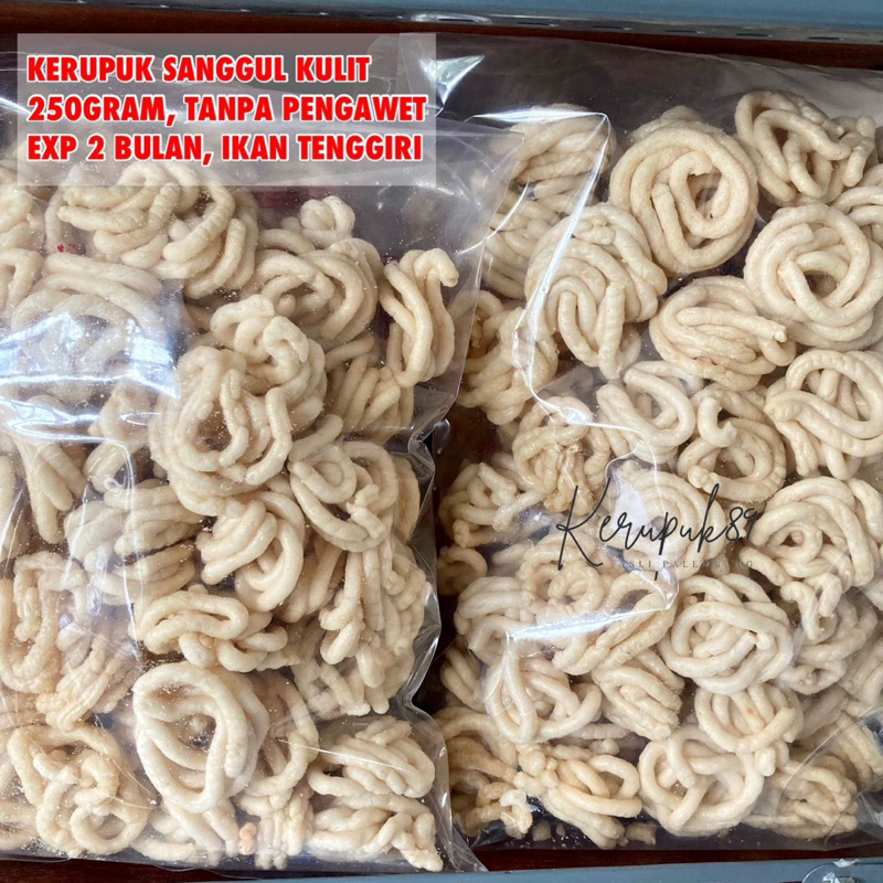 

[SIAP KIRIM] KERUPUK SANGGUL KULIT 250GR