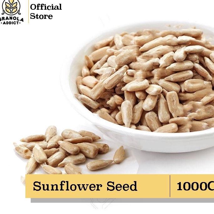 

modelTipe XET900 Granola Addict - Sunflower Seed / Kuaci Kupas 1KG (Raw / Mentah)