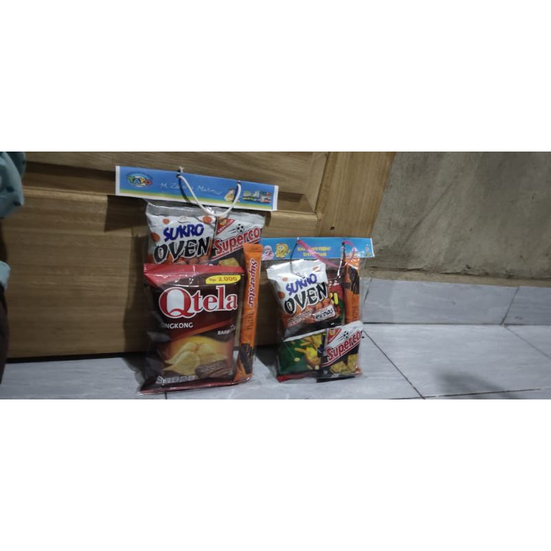 

Snack Ultah Free Label, req Poto, req nama & free plastik uk 18cm x 30cm