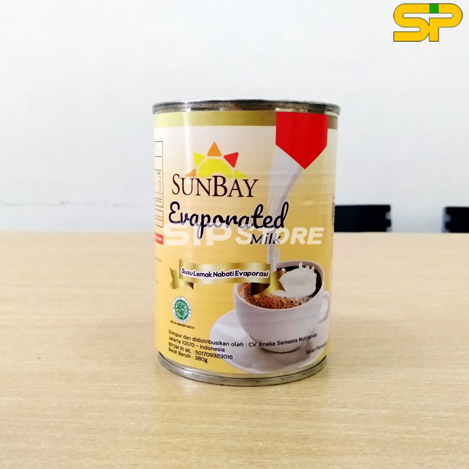 

MODEL DFS144 Susu Evaporasi SUNBAY / Evaporated Milk / Susu Cair Murah 380gr