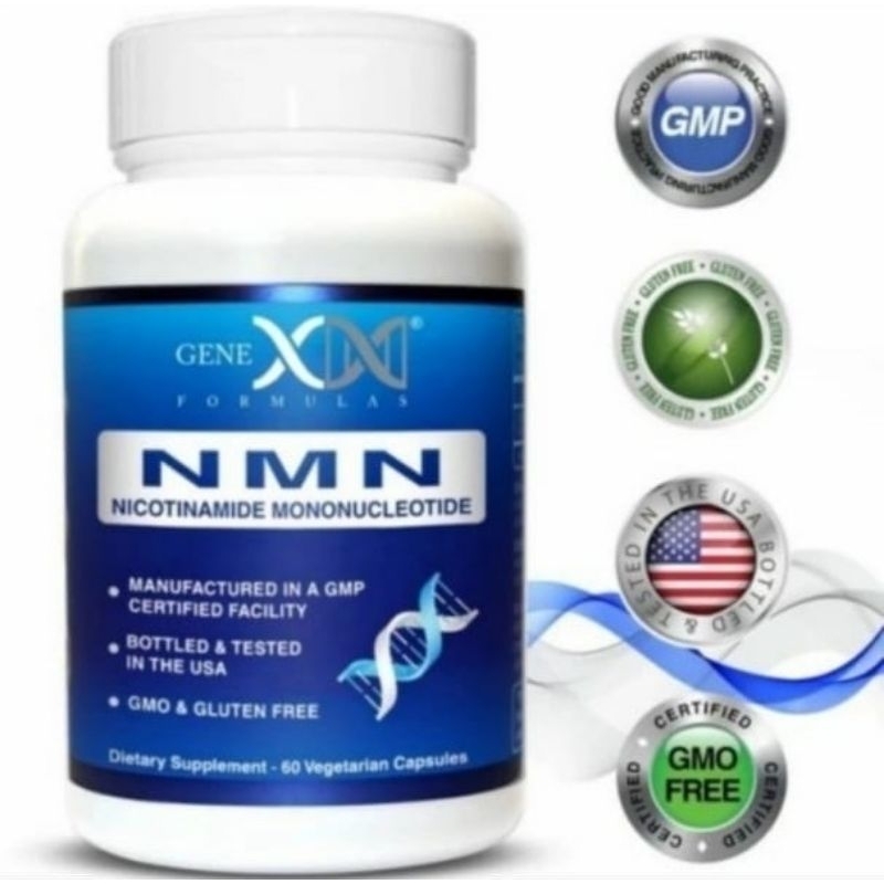 Genex NMN 250 Serving Nicotinamide Mononucleotide Direct NAD+Suplemen