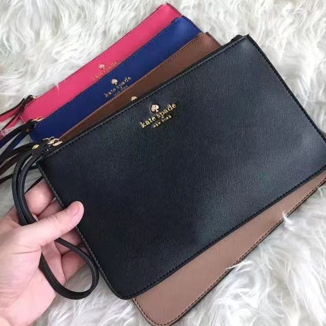 ORI - Dompet Clutch Vintage Wanita Slim Bee Wrislet Pouch Classic HP