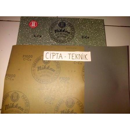Amplas Kertas Nikken Grit Halus 1000 1200 1500 2000 Asli Original Japan Waterproof Sand Paper