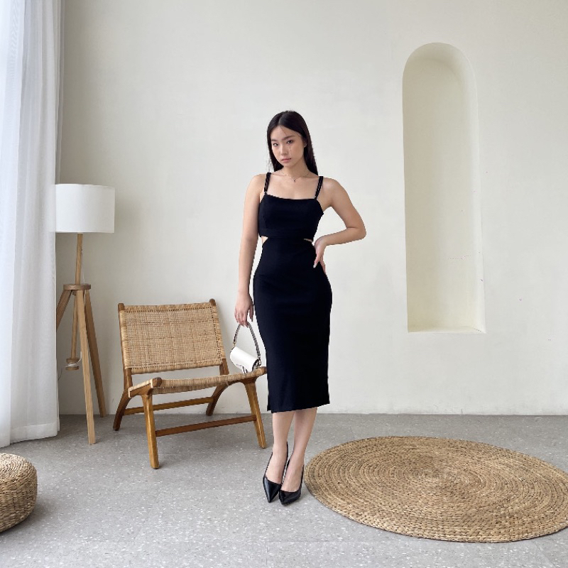 Kiyorawears Dress Hitam Preloved