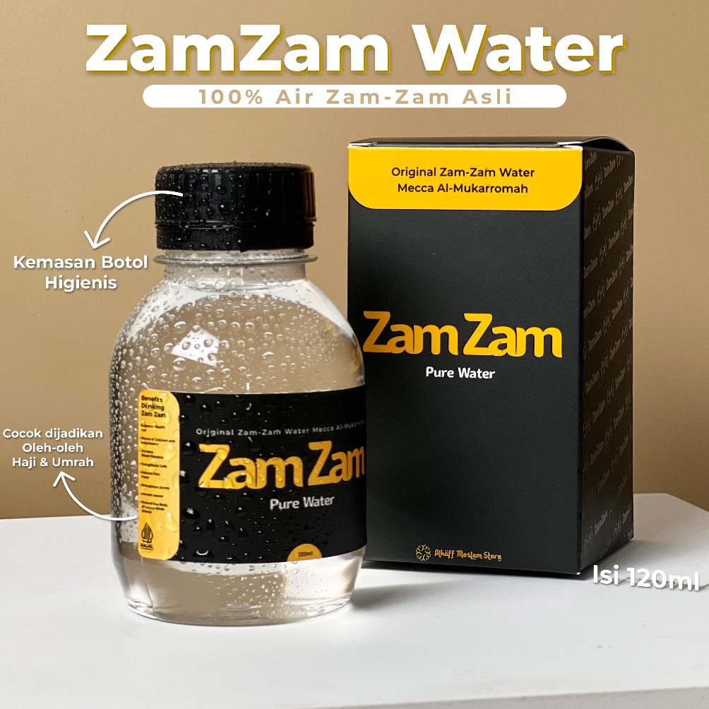 

33 [ALKAFF ZAM ZAM] - AIR ZAM ZAM ASLI ARAB SAUDI - 120 ml mwqt0
