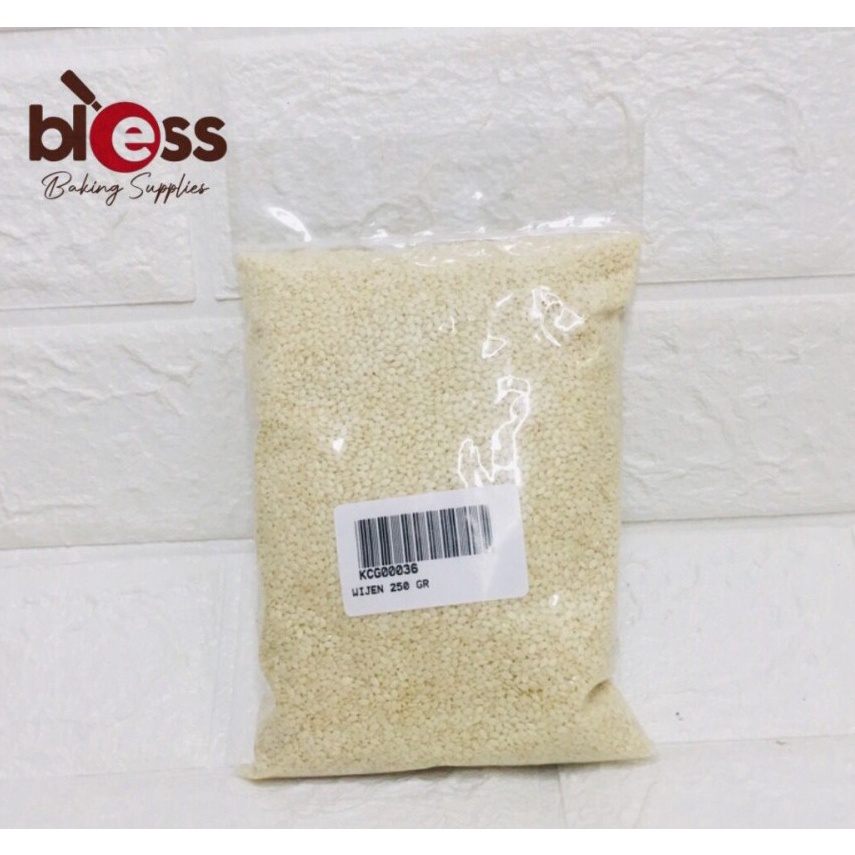 

TIPE DQ768 BIJI WIJEN PUTIH REPACK 250 GR / WHITE SESAME SEED