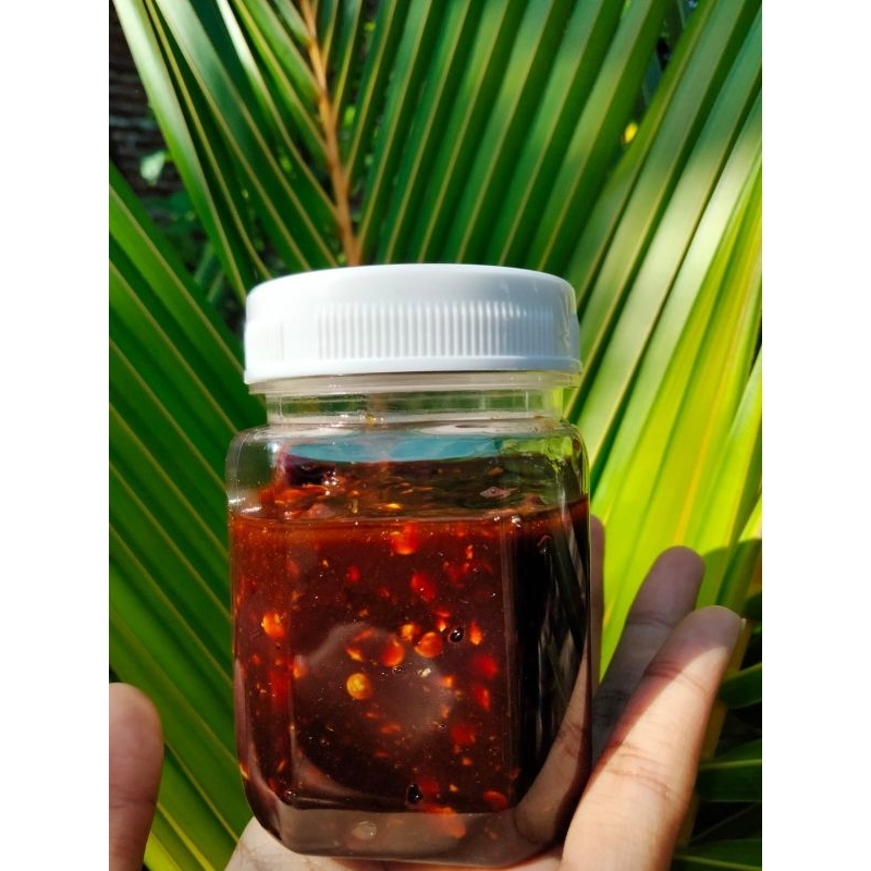 

Petis Udang Bawang Pedas TINGGAL HAPP 150 gr