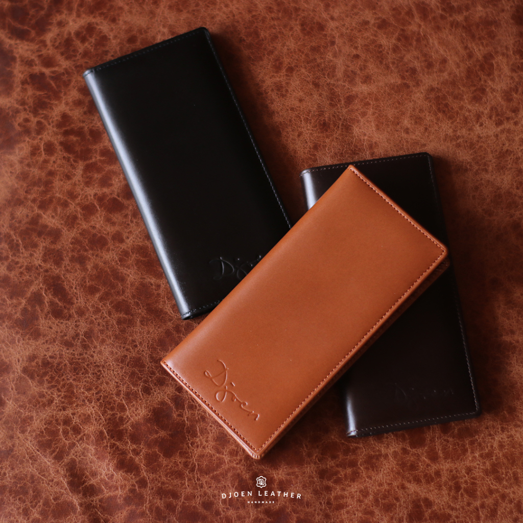 Dompet panjang kulit sapi asli by Djoen Leather