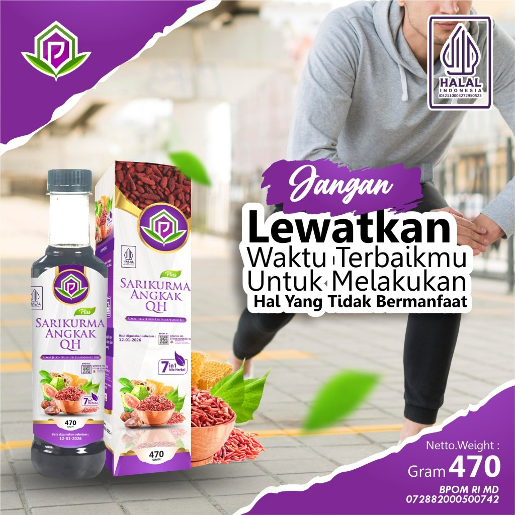 Sari Kurma Angkak Qusthul Hindi 7in1 Propolis Immune Booster