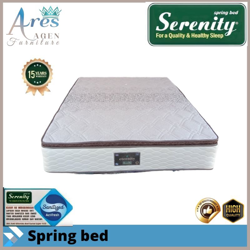 Springbed Elite Serenity / Springbed pillowtop no 2 ukuran 160x200 termurah