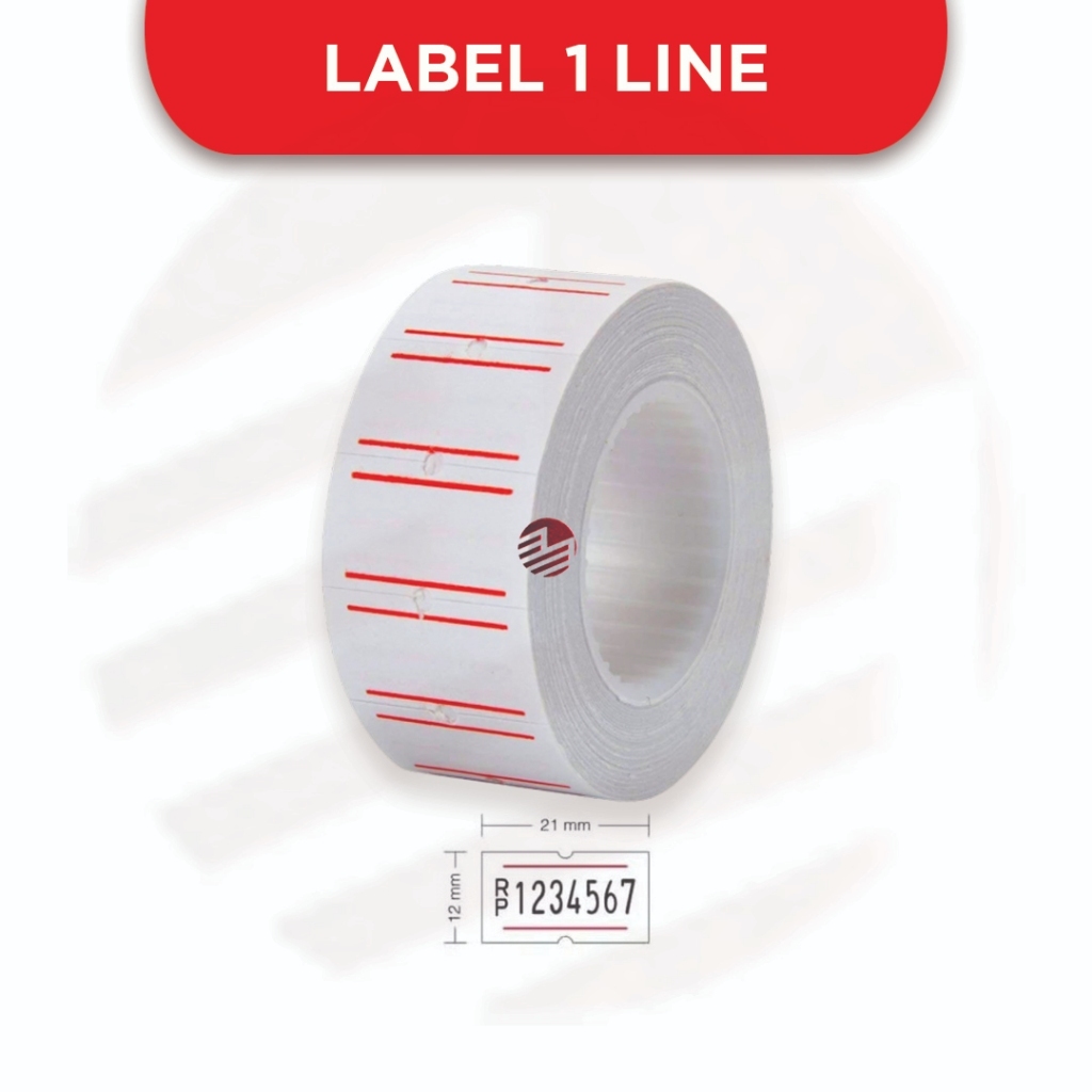 

Kertas Label 1 line