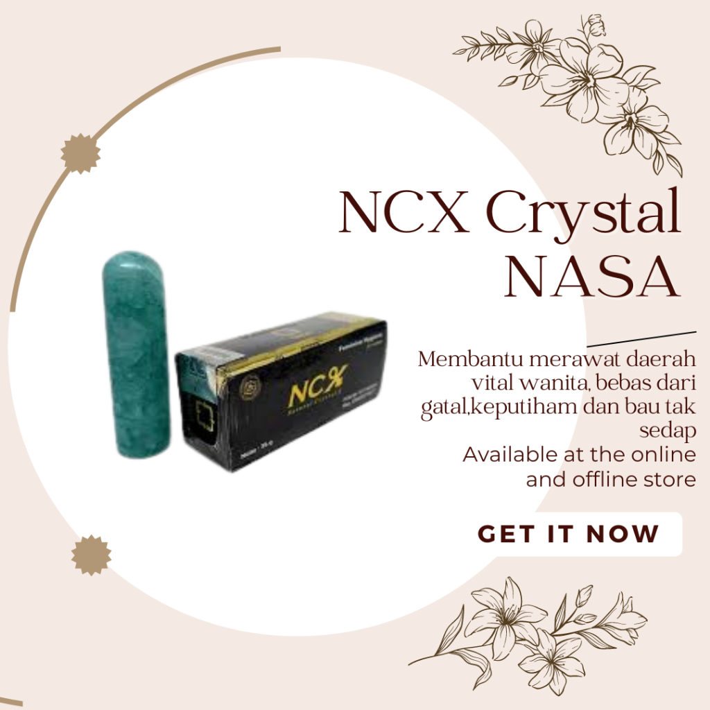 NCX NASA/ Cristal X  Nasa Original 100% NCX Crystal X ORI X CRISTAL NASA