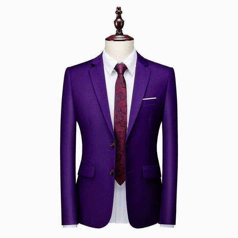 JAS PRIA UNGU/BLAZER PRIA UNGU LILAC/JAS BLAZER WARNA UNGU