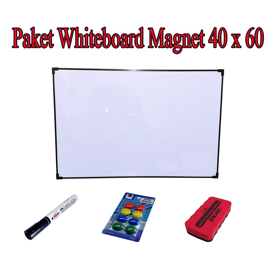 

Promo Papan Tulis Magnet 40 x 60 Whiteboard Magnet