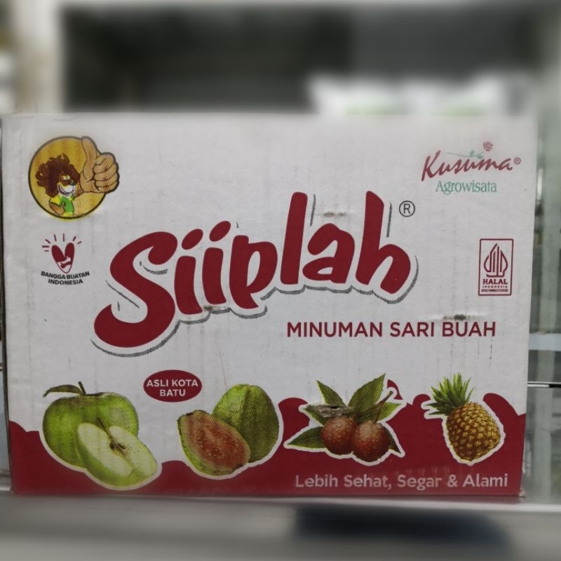 

minuman sari buah apel sip lah khusus GOJEK grab