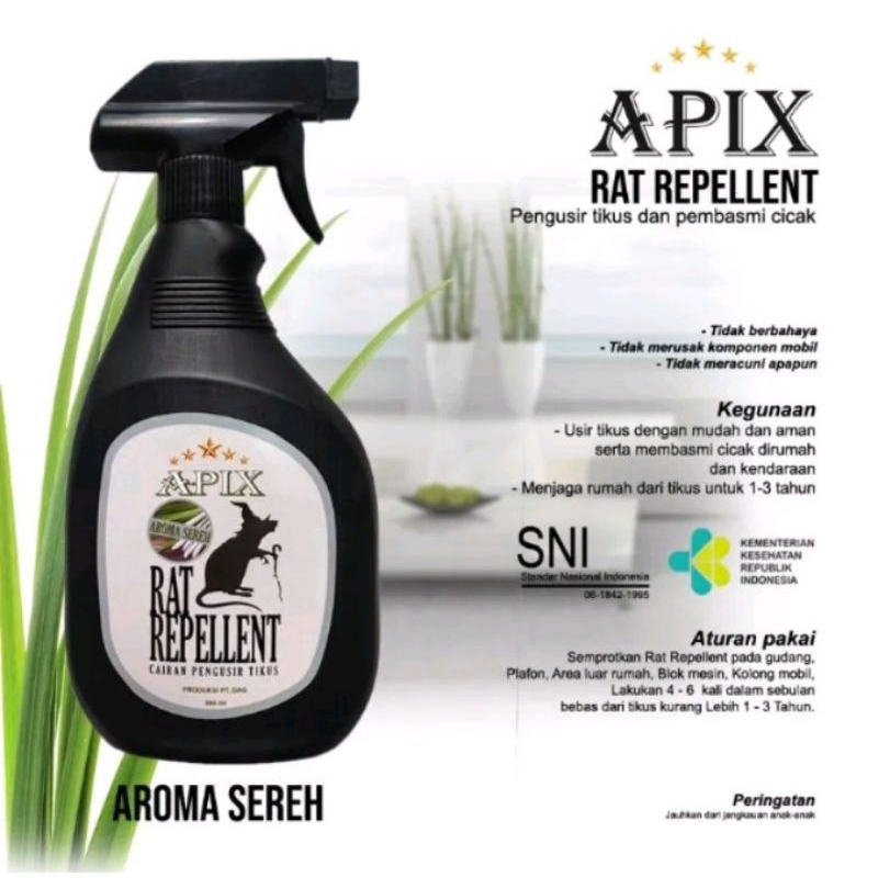 Apix Rat Repellent Sereh Terbukti