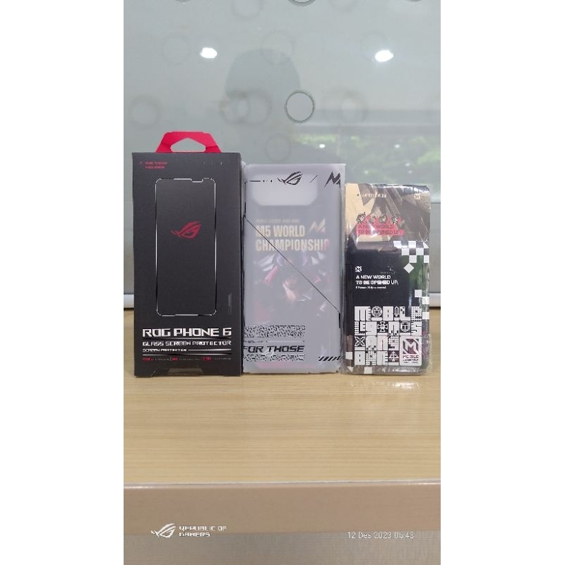 Devil Case Rog 6 Tempered Glass Original Rog 6 Mlbb