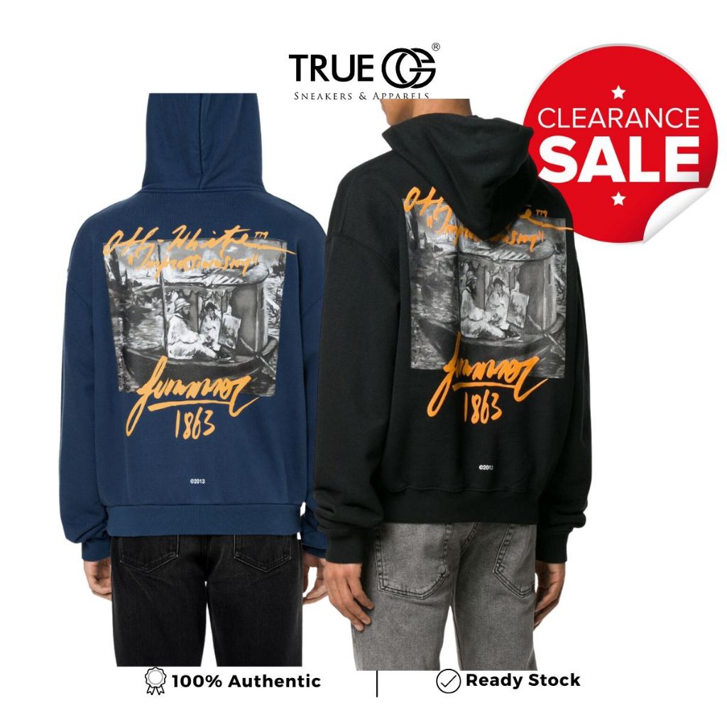 Off White Summer Hoodie Authentic