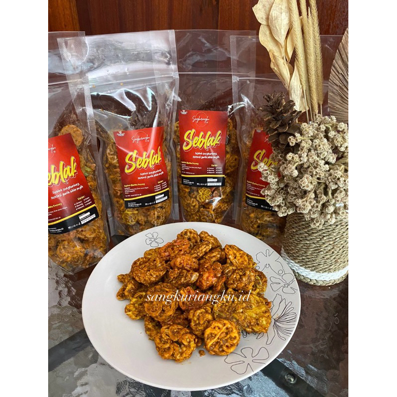 

Seblak kering (250gr) kerupuk rafael bumbu kacang pedas