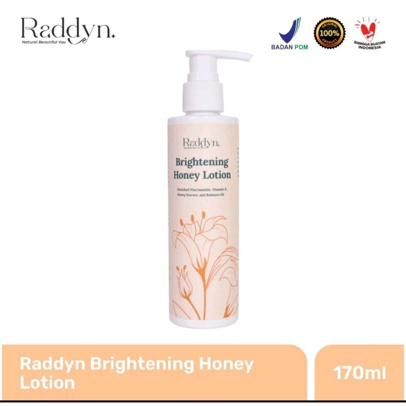 Raddyn Brightening Lotion Honey Butter 170ML