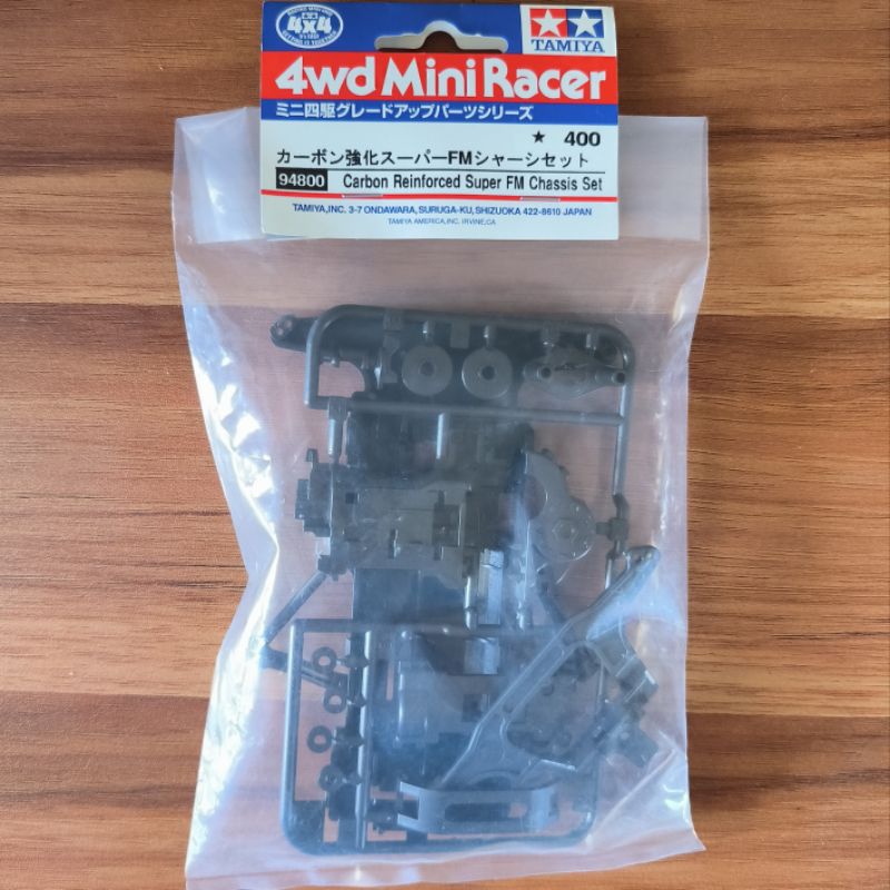 Tamiya 94800 95239 Carbon Reinforce Super FM Chassis Set Original / SFM Carbon