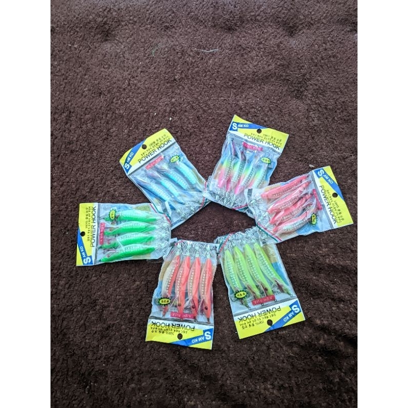 umpan Pancing Cumi udang udangan samko power hook 2,5
