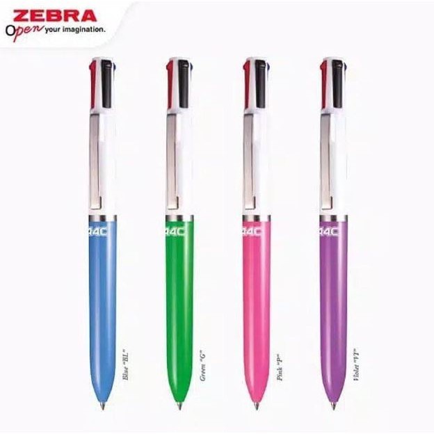 

Pen 4 Warna Zebra A4C (0.7 mm)