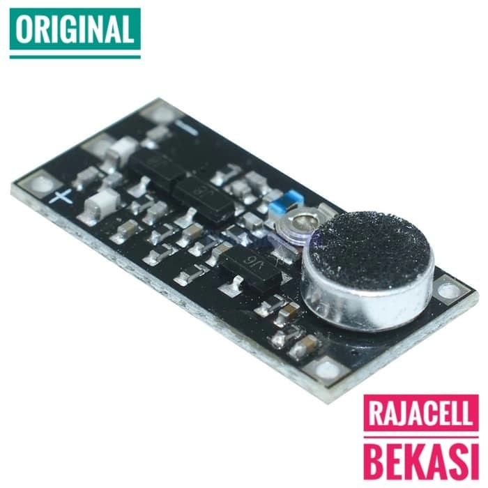 Pemancar FM Transmitter 88-108Mhz Mini Mic Wireless Radio 2-9V DC