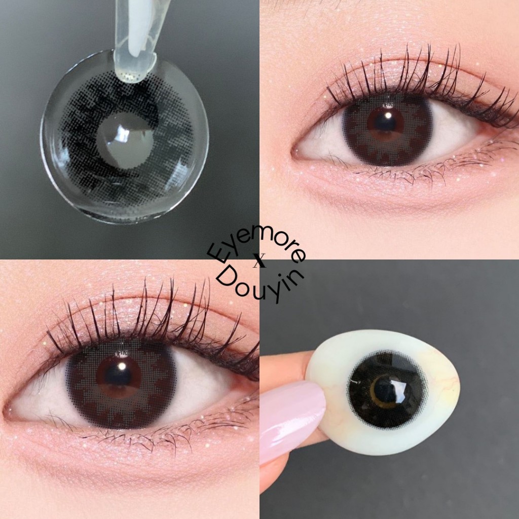 JUAL SOFTLENS EYEMORE EYELIGHTER BLACK / BROWN KHUSUS NORMAL