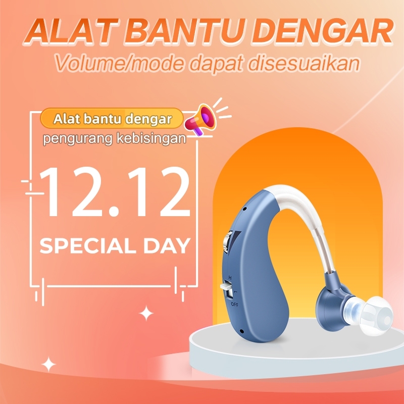 Britzgo Alat membantu Dengar asli rechargeable digital alat pendengaran telinga bahan ramah lingkungan promo 12.12