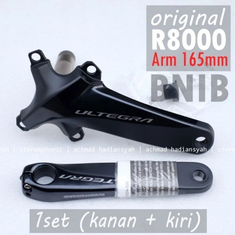 BNIB SHIMANO R8000 Crank arm ULTEGRA R8000 Crank arm R8000 ULTEGRA Crank arm 165mm Crank arm SHIMANO