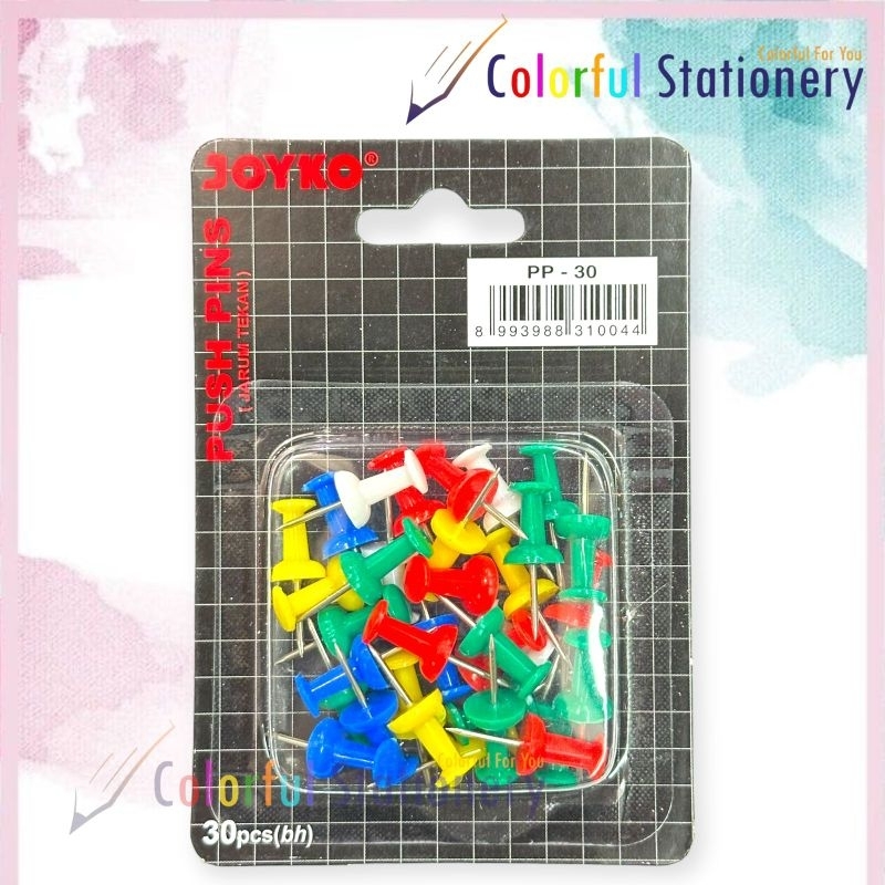 

Push Pin / Paku Pin / Jarum Tekan Joyko PP-30
