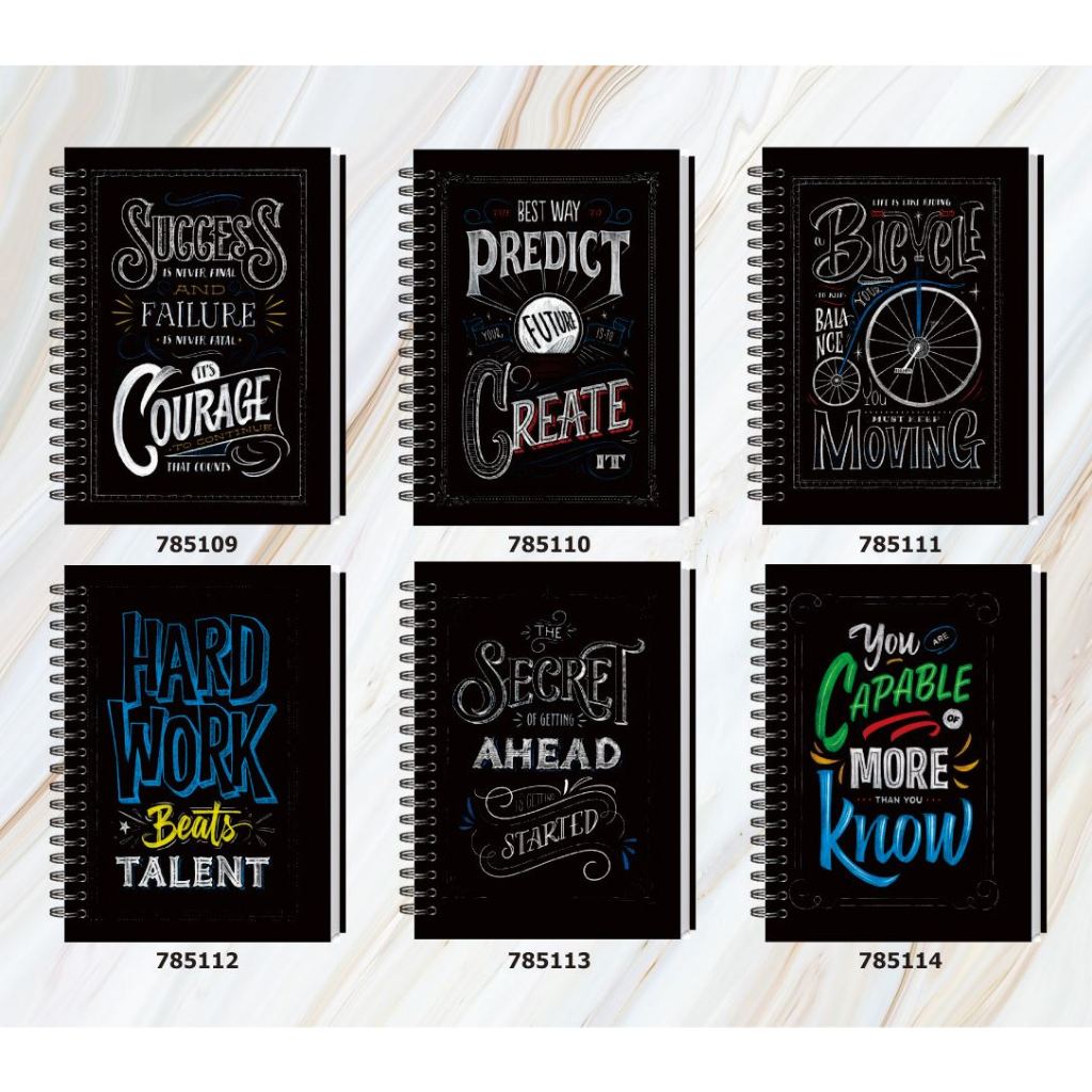 

Spiral Notebook A6 / AMZ / Set 16 / 3512
