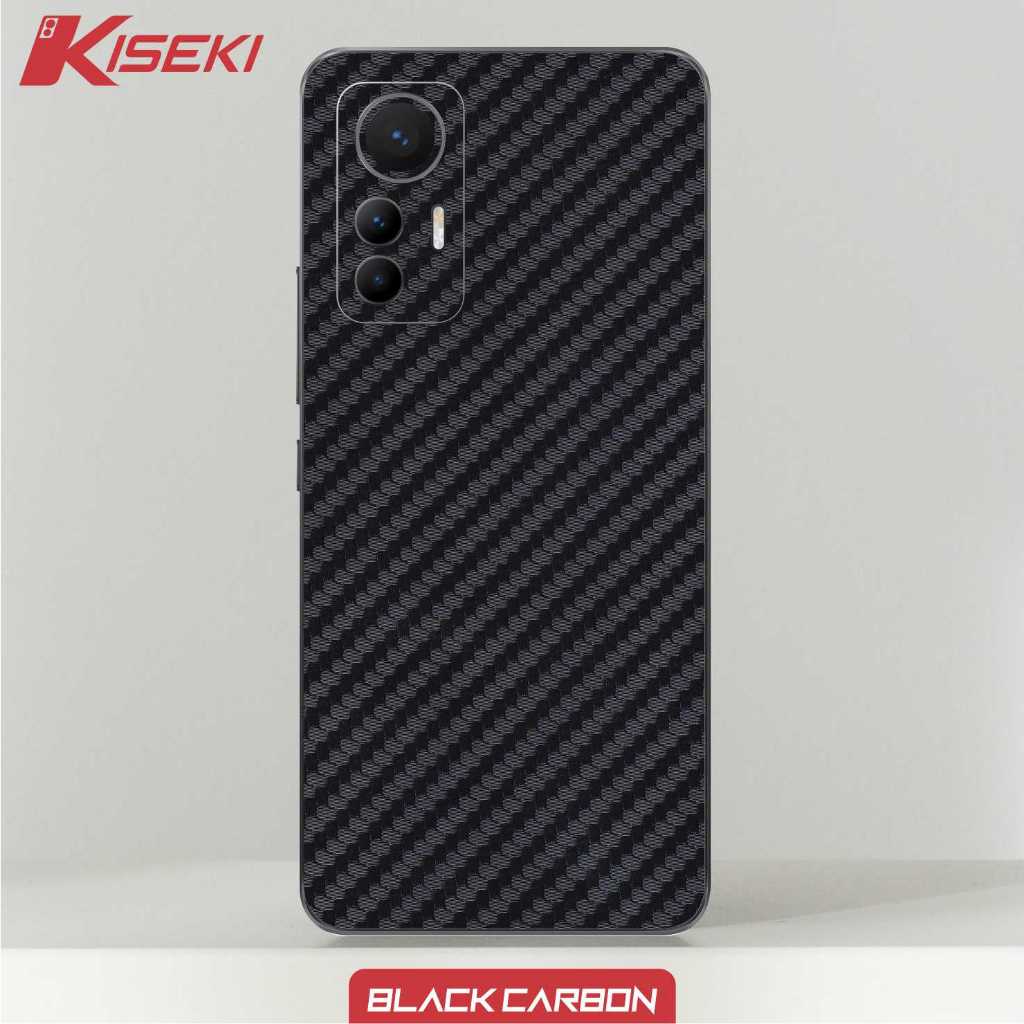 Kiseki Skin Xiaomi 12 lite Back Case Carbon Leather Custom Dll