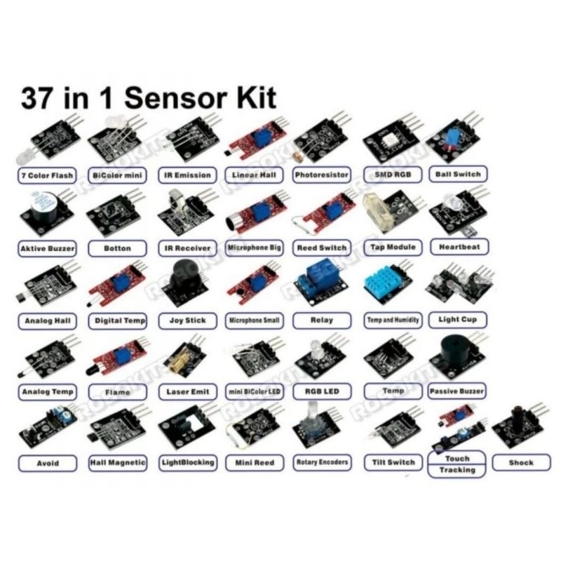 37 in 1 Sensor Kit for Arduino