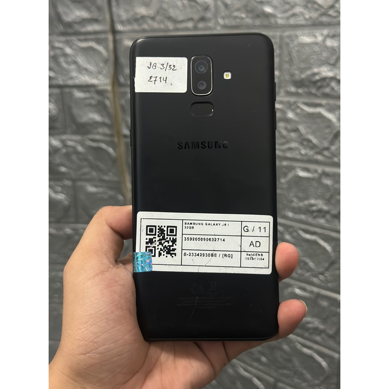 Handpone Hp Samsung J8 J6 2018 3/32 Second original seken Murah bergaransi