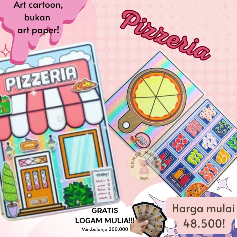 TOCA BOCA BARBIE PAPER DOLL BUKU TOCABOCA TOCA BOCA KERTAS