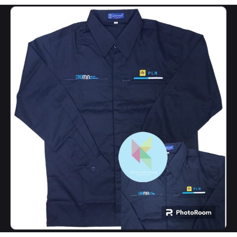 kemeja BUMN untuk indonesia  PLN  seragam BUMN untuk indonesia PLN Baju BUMN untuk indonesia PLN nav