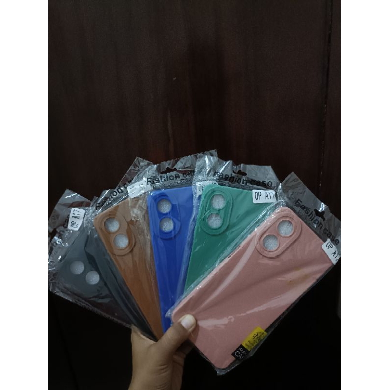 Case Oppo A17 4g 2023 silikon polos