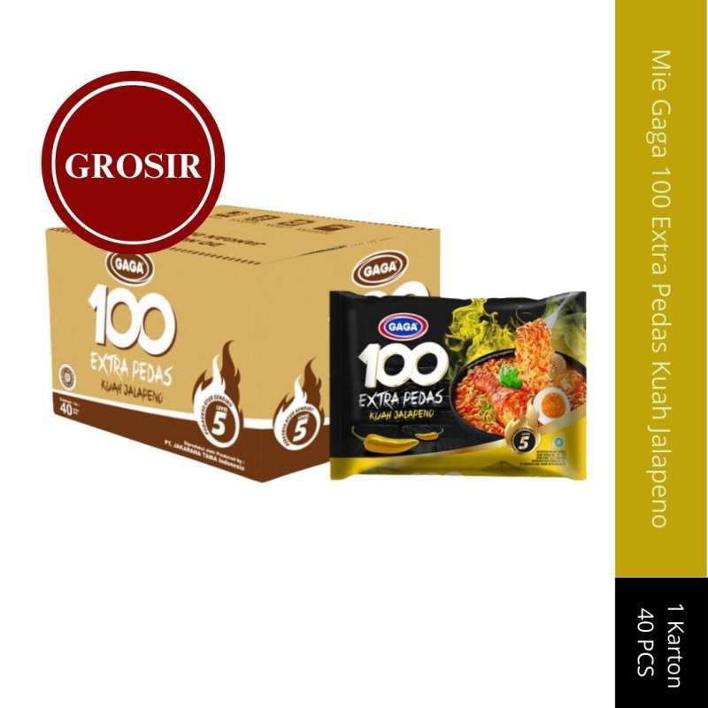 

MIE GAGA KUAH JALAPENO MIE 100