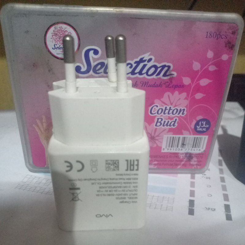 charger vivo bekas original